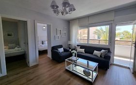 Aguadulce, Apto Santa Monica 2 Hab Con Terraza, Aire, Wifi, A 5 Min De La Playa